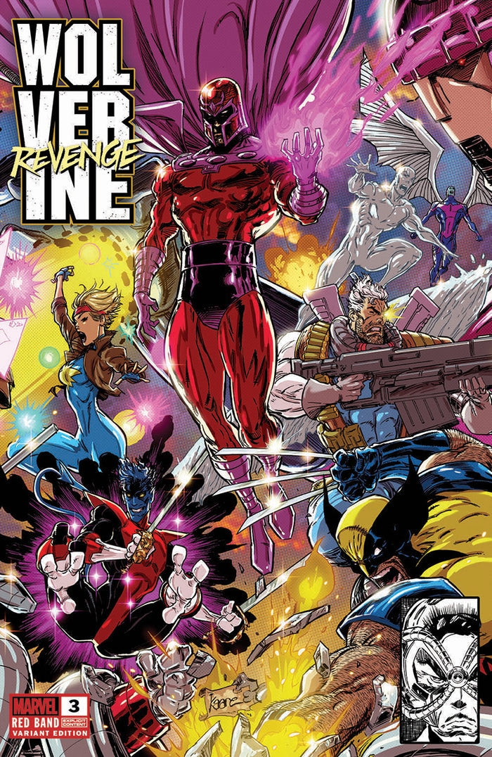 [Signed by Hickman] Wolverine: Revenge - Red Band #3 Unknown Comics Andrews Convention Exclusive Var Explicit Content [INST]