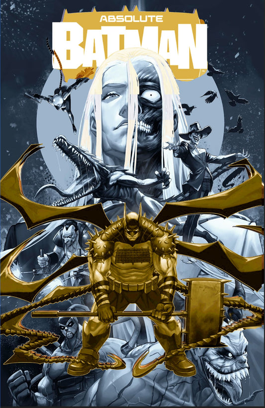 ABSOLUTE BATMAN #21 - SANTA FUNG 2ND SPECIAL GOLD SPOT FOIL VARIANT KNIGHT OF COMICS EXCLUSIVE LTD 1000