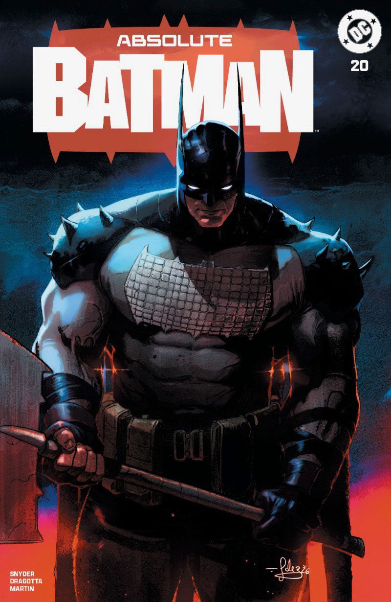 Absolute Batman #20 Javi Fernandez Trade Dress Exclusive Variant Cover featuring Batman DC Comics
