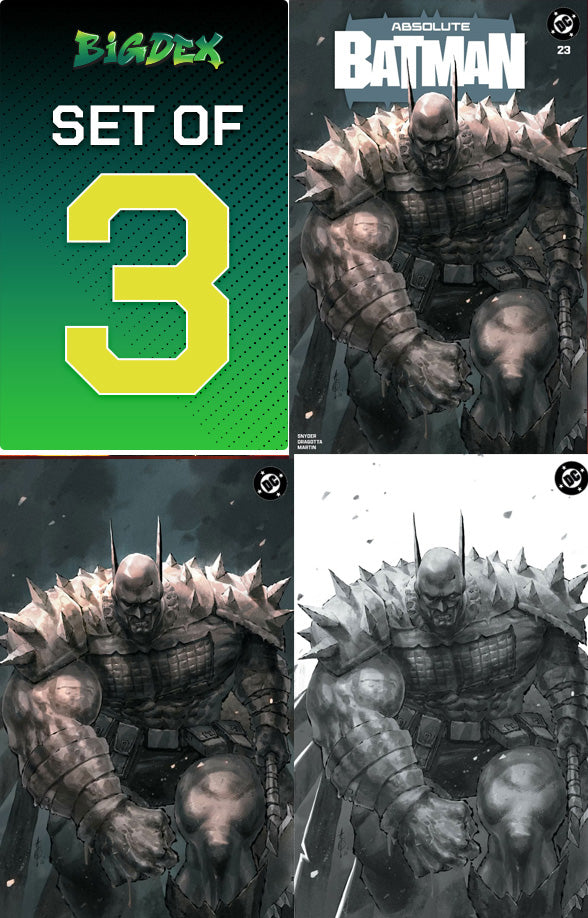 Absolute Batman #23 Alan Quah Exclusive Set of 3 Variant Covers