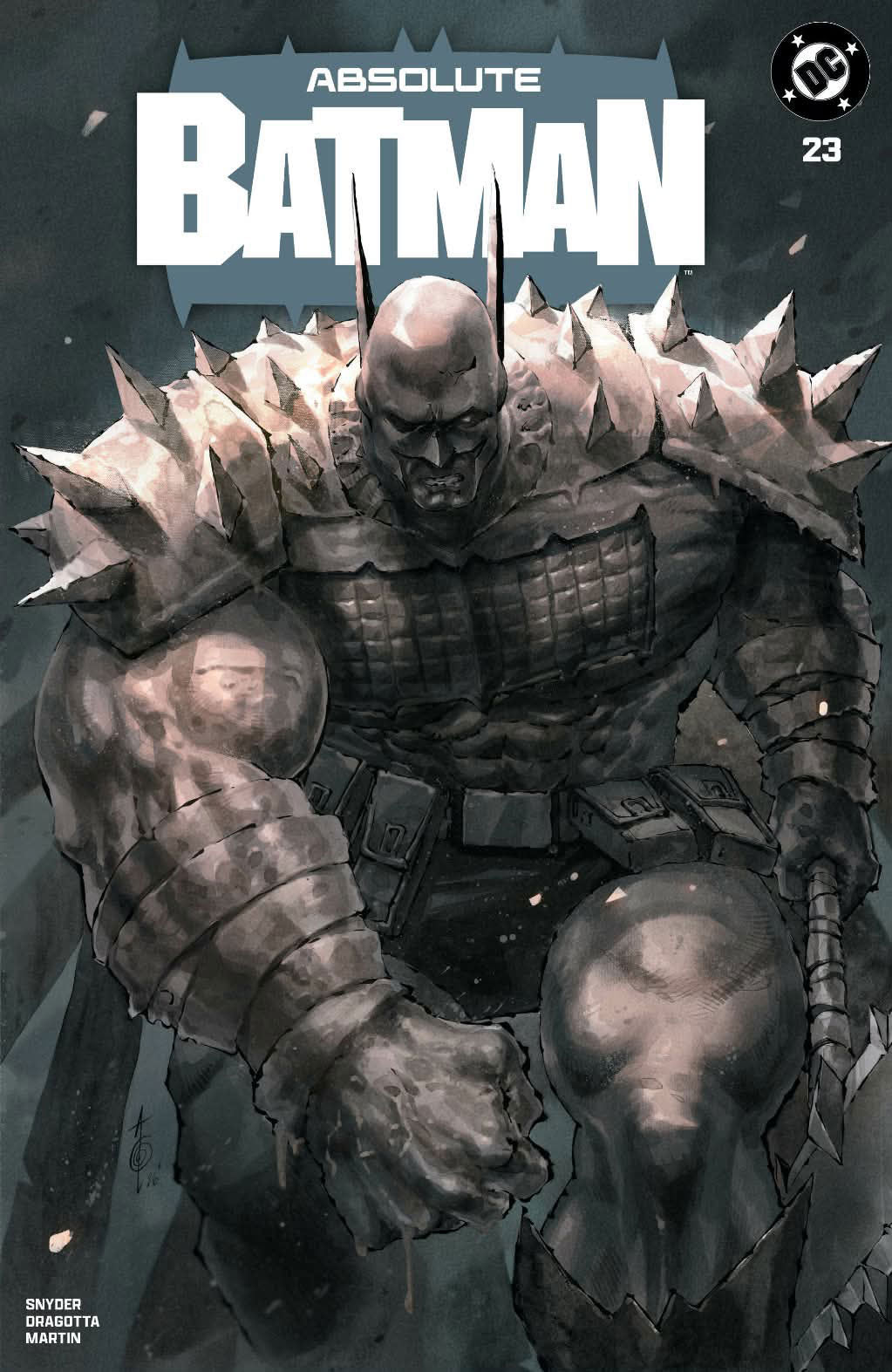 Absolute Batman #23 Alan Quah Exclusive Trade Dress Variant Front Cover