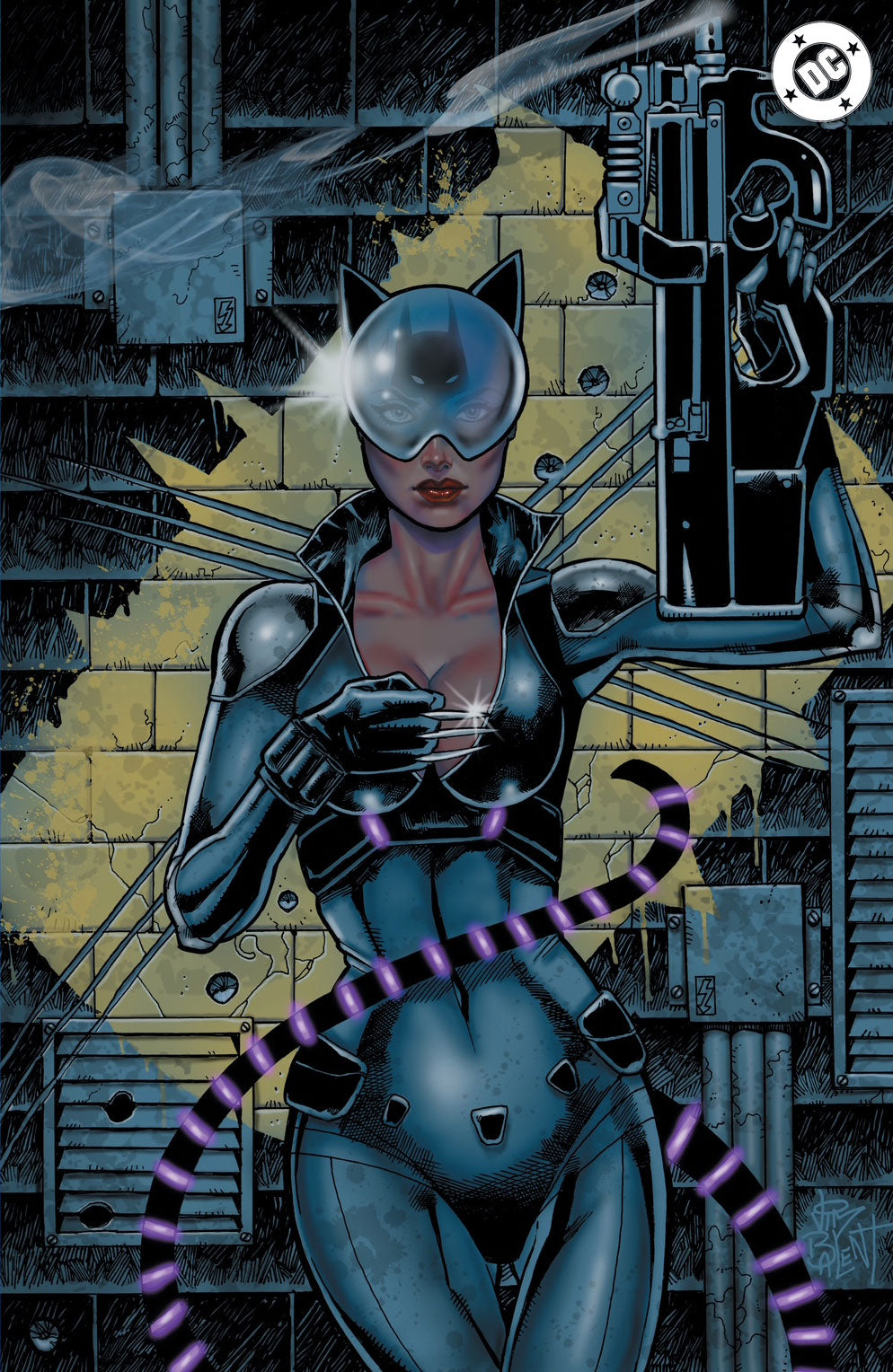 Absolute Catwoman #1 Jim Balent Exclusive Foil Virgin Variant Cover featuring Catwoman