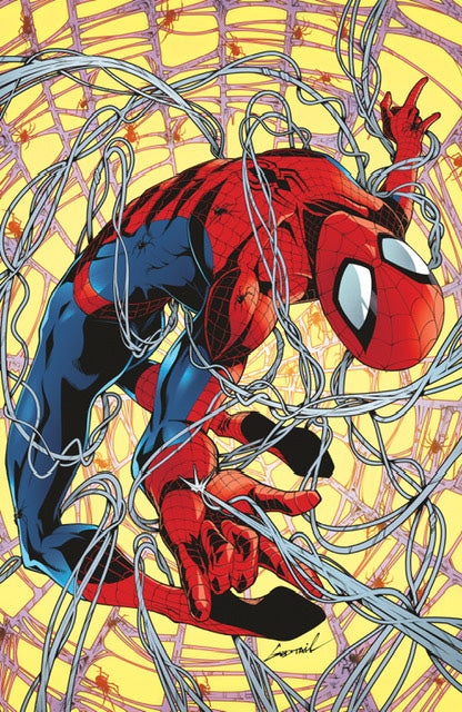 Amazing Spider-Man #25 GODTAIL Big Dex Comics MegaCon Exclusive Virgin Variant front cover featuring Spider-Man artwork