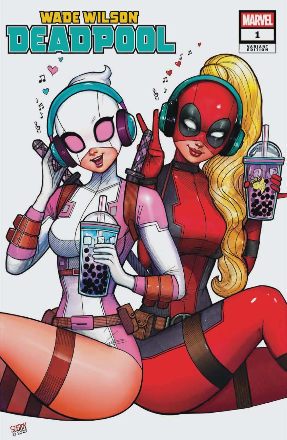 Wade Wilson Deadpool #1 NATHAN SZERDY Exclusive Trade Dress