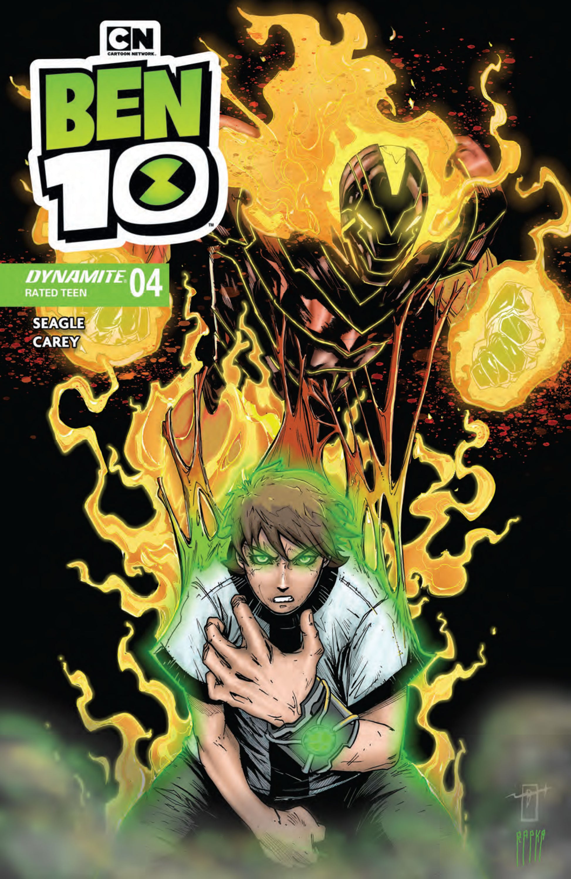 Ben 10 #4 JONATHAN URIBE Big Dex Comics Exclusive Trade Dress Variant front cover