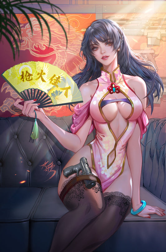 GUN HONEY DOUBLE DOWN #2 - FAN YANG COVER A VIRGIN VARIANT KNIGHT OF COMICS SDCC 2026 EXCLUSIVE LTD 500
